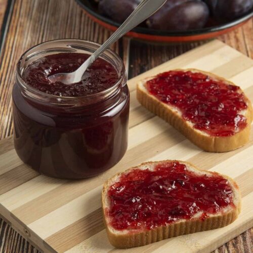 Plum Preserve (jam) - 72% Himalayan whole fruit - irresistible taste