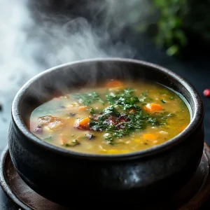 Morniga lentil soup β best dinner option β 5 cups