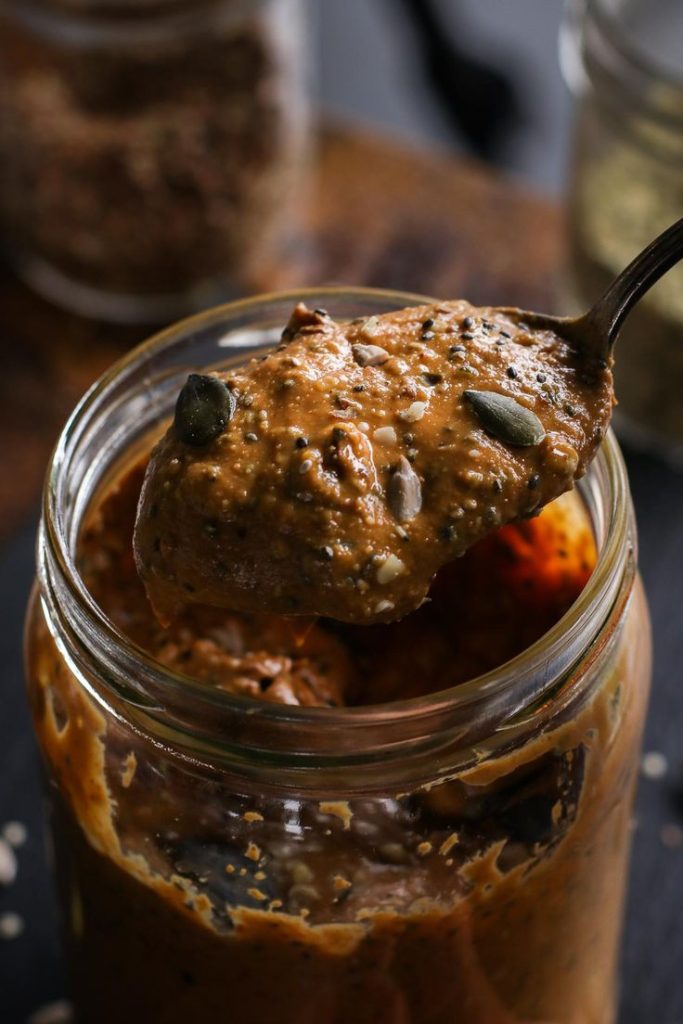 Peanut butter with super seeds – 30gm protein  (250gm jar)
