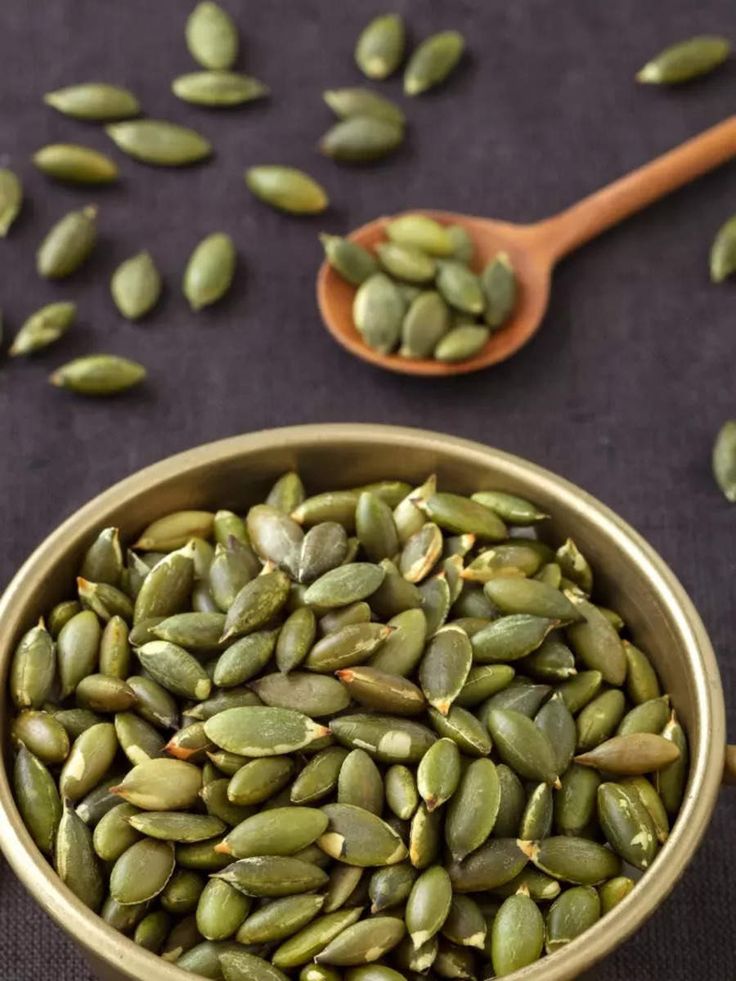 Pumpkin Seeds ~29–30g protien – 100gm (soak and eat)