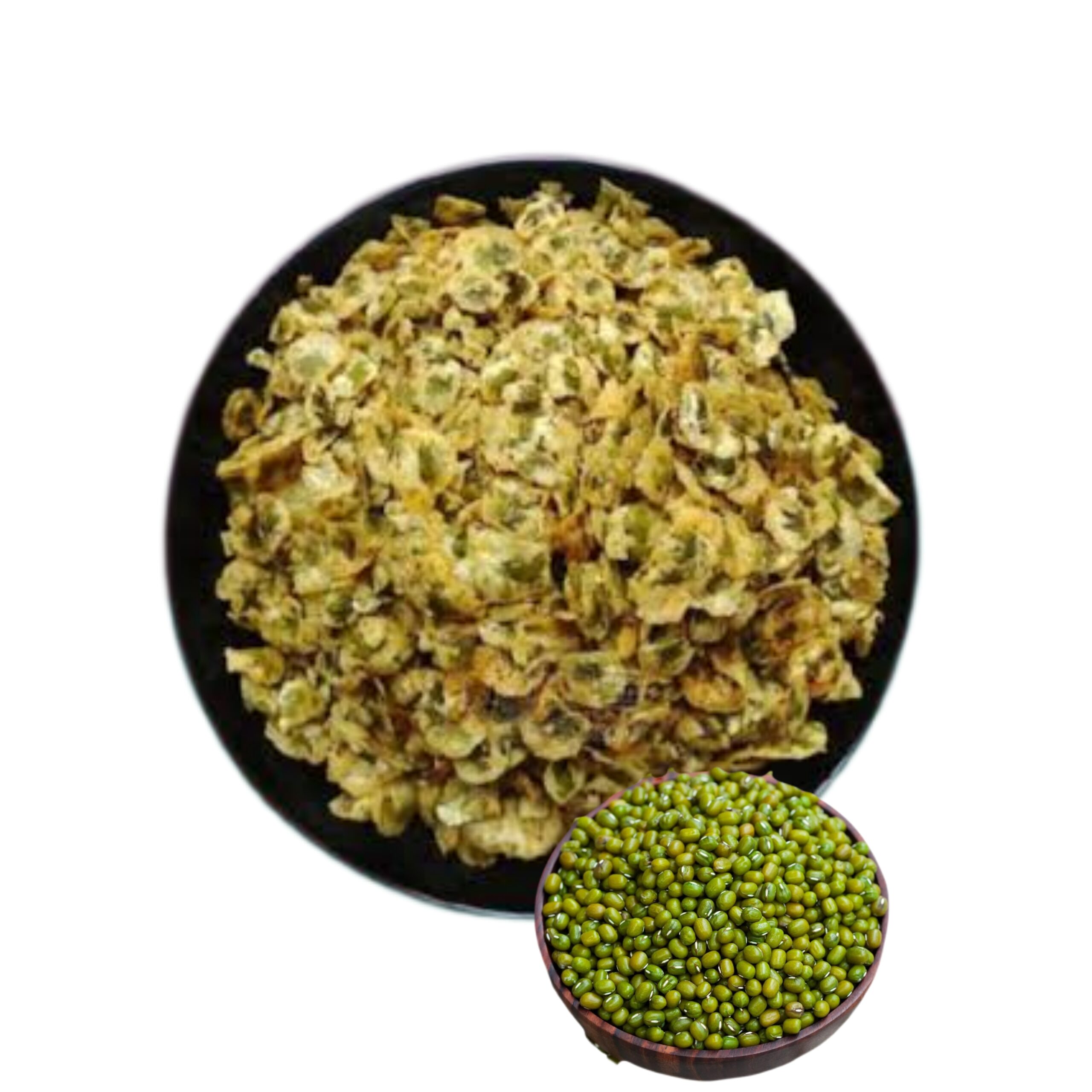 Green Moong Jorr, with lemon, yum snack